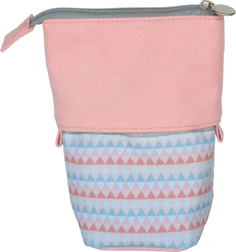 Vista 2 de Boye 42-40165 ''OCD'' Bolsa de almacenamiento de tela de ganchillo con cremallera, 5.75 x 7 pulgadas, multicolor