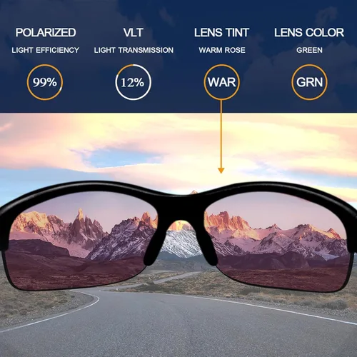 Vista 3 de Lentes de repuesto UV400 de 0.071 in de grosor para gafas de sol Oakley RadarLock Path ventiladas Verde