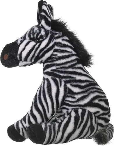 Vista 10 de Wild Republic Peluche de cebra, animal de peluche, regalos para niños, Cuddlekins de 12 pulgadas, multicolor