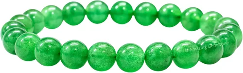 Vista 111 de Amazing Gemstone Crystal Bracelet for Women Men's Gifts - Protection Healing Crystal Bracelet - 8mm Gemstone Beaded Stretchable Bracelet Pulseras