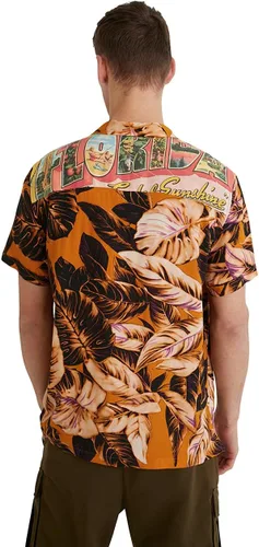 Vista 2 de Desigual Men's Woven Shirt Short Sleeve