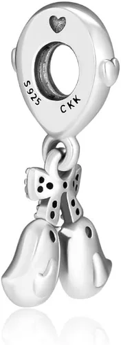 Vista 3 de CKK - Abalorios de plata de ley 925 para pulseras y collares, accesorios de joyería