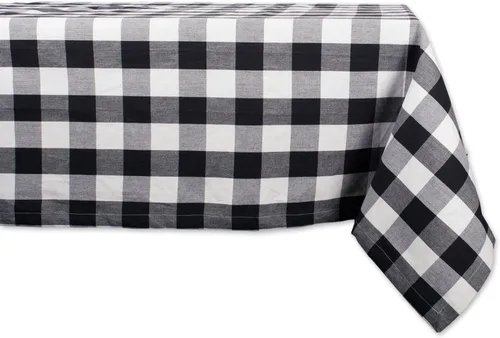 Vista 29 de DII Buffalo Check Collection, mantel clásico de granja, 52 x 52 pulgadas, color verde antiguo