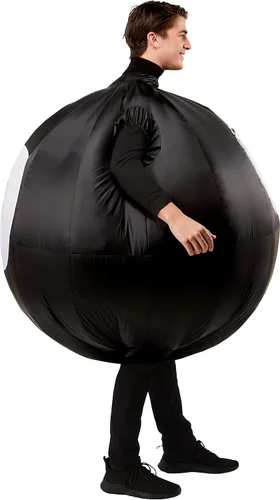 Vista 10 de Rubies Mattel Games Magic - Disfraz inflable de 8 bolas para adultos como se muestra talla única
