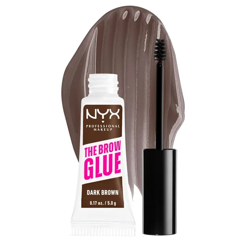 Vista 8 de NYX PROFESSIONAL MAKEUP - El pegamento para cejas, gel para cejas de fijación extrema - Transparente
