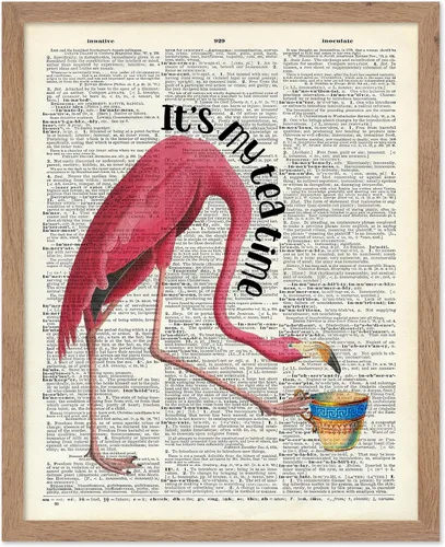 Vista 51 de Poster Master Póster artístico de diccionario, diseño de mariposa sobre gato, arte de gato y mariposa, regalo para veterinarios, amantes