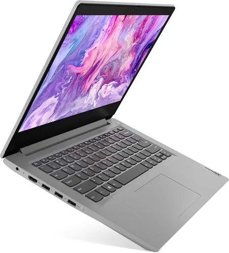 Vista 2 de Lenovo IdeaPad 3 - Laptop de 10ª generación i5-1035G1, 14 pulgadas HD 1080p, 8 GB DDR4, 512 GB SSD Win 10 Home, color gris platino