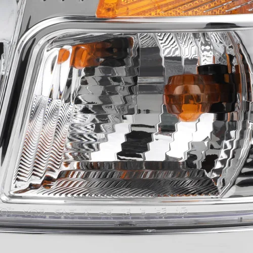Vista 4 de AKKON - Compatible con Dodge Dakota 2008 2009 2010 2011 08-11 Faros delanteros tipo halógeno estilo OE cromados para conductor - Juego