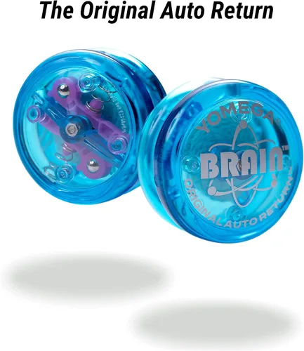 Vista 3 de Yomega The Original Brain - Yoyo profesional para niños y principiantes, Yo Yo de retorno automático receptivo, mejor para trucos de cuerda, 2