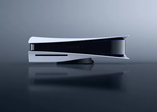 Vista 5 de PlayStation 5 Disc Version 825GB SSD Console with Wireless Dualsense Controller - PS5 Gaming System, White (Renewed)