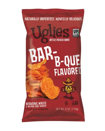 Vista 16 de UGLIES Patatas fritas cocidas en hervidor de agua, aperitivos sin gluten, patatas fritas Kosher, aperitivos sin OMG para niños u oficina, bolsas