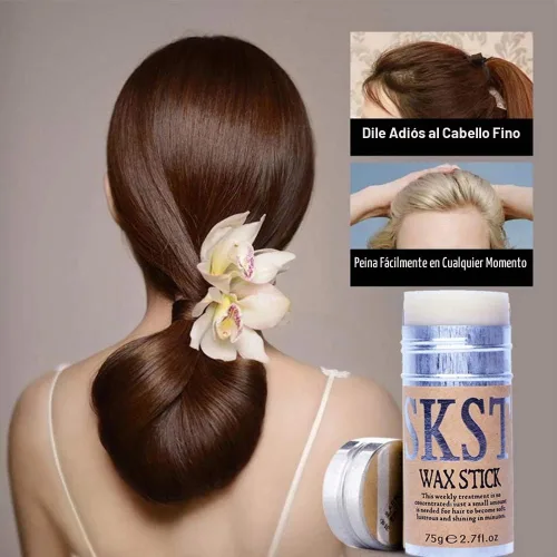 Vista 4 de Barra de cera para el cabello, barra de cera para el cabello, cera para cabello Flyaways Gel Stick no graso para cabello volador y encrespamiento