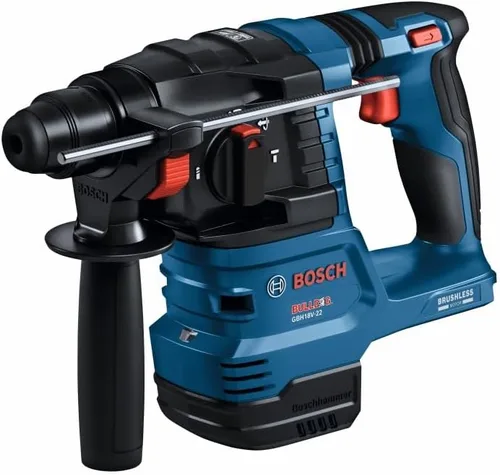 Vista 14 de Bosch GBH18V-22K24 Kit de martillo giratorio sin escobillas SDS-plus® Bulldog™ de ¾ pulgadas de 18V con (2) baterías de alimentación avanzada