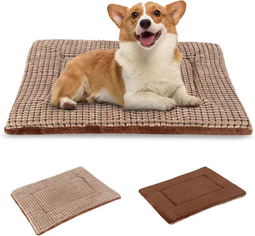 Vista 41 de BVAGSS Almohadilla Reversible para Jaula de Perro, Colchoneta de Cama para Mascotas de Espuma Viscoelástica, Colchón Suave y Cálido Lavable a