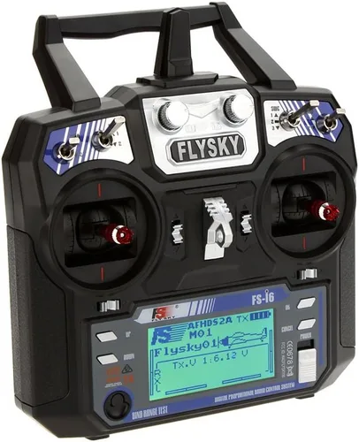 Vista 2 de GoolRC Flysky FS-i6 AFHDS 2A 2.4GHz 6CH Transmisor sistema de radio para RC helicóptero planeador con receptor FS-iA6 modo 2