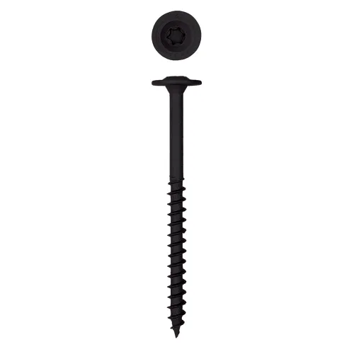 Vista 37 de SPAX Tornillos de retraso de madera estructural con cabezal de arandela exterior de 1/4" x 2-1/2", broca Torx T-Star (50 EA) incluida, resistente a