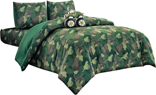 Vista 4 de Ropa de cama colección WPM para niños Camuflaje Militar