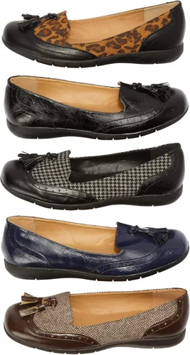 Vista 7 de Comfortview Mocasines Aster de ancho ancho ancho para mujer Energyflex, Mocasín