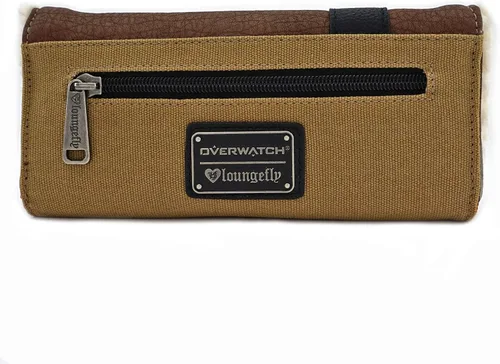 Vista 3 de Loungefly x Overwatch Tracer - Cartera de tres pliegues