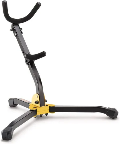 Vista 2 de Hercules DS530BB Soporte para saxofón Alto/Tenor con bolsa y Vandoren SR2125 Saxo Alto Cañas Tradicionales Fuerza 2.5; Caja de 10