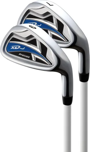 Vista 4 de Precise XD-J Junior Complete Golf Club Set for Children 3 Age Groups Boys & Girls Right Hand & Left Hand Kids Golf Clubs Set w/ 2 HC's, Flex