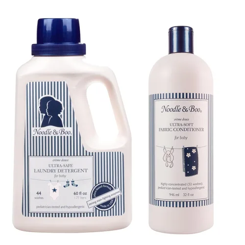 Vista 4 de Noodle & Boo Baby Laundry Essentials - Detergente para ropa ultra seguro