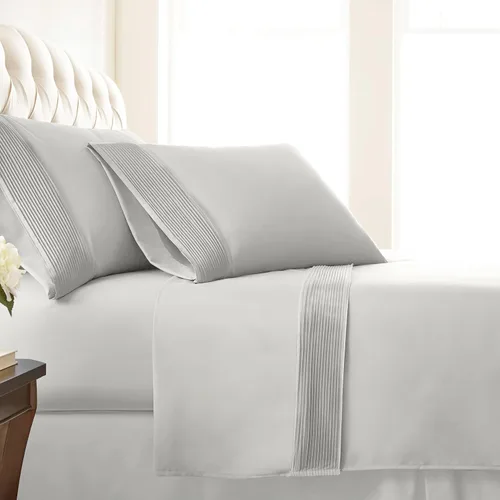 Vista 10 de Southshore Fine Linens®, juego de ropa de cama con bolsillo profundo, Microfibra, Negro, gemelo