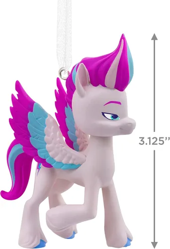 Vista 4 de Hallmark Adorno navideño My Little Pony Zipp Storm