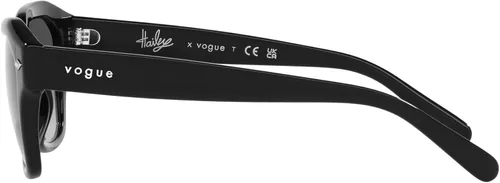 Vista 4 de Vogue Eyewear X Hailey Bieber Collection Vo5444sf - Gafas de sol cuadradas de ajuste de puente bajo para mujer
