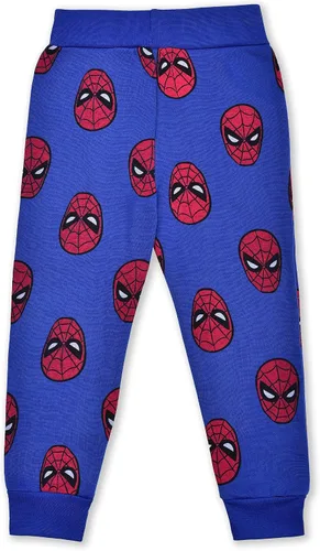 Vista 4 de Marvel Spider-Man - Conjunto de sudadera con capucha y pantalones para niños pequeños y grandes