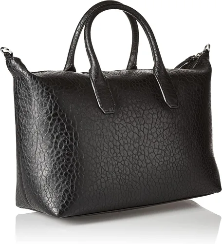 Vista 2 de DKNY Abby Th - Bolso de mano, negroplateado, NegroPlata