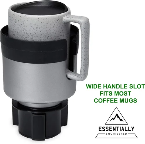 Vista 7 de Integral Silver Hydro Expander - Organizador expansor de vasos para automóvil con base ajustable, pestañas de goma para la mayoría de botellas de 32