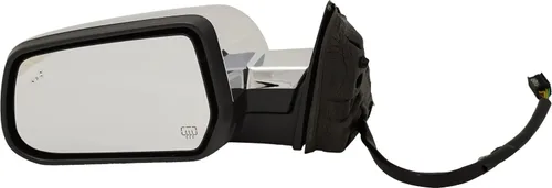 Vista 53 de Kool Vue - Espejo calefactable izquierdo para Chevrolet Silverado 1500 GMC Sierra 1500 2007-2013 plegable eléctrico con luz de señal y lámpara