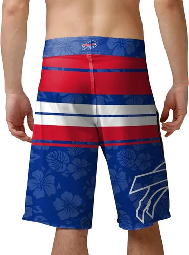 Vista 3 de FOCO - Traje de baño para hombre con logotipo de equipo de la NFL