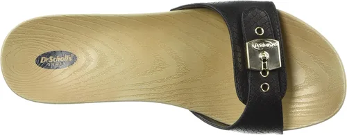 Vista 5 de Dr. Scholl's Shoes - Sandalias clásicas de madera sintética para mujer