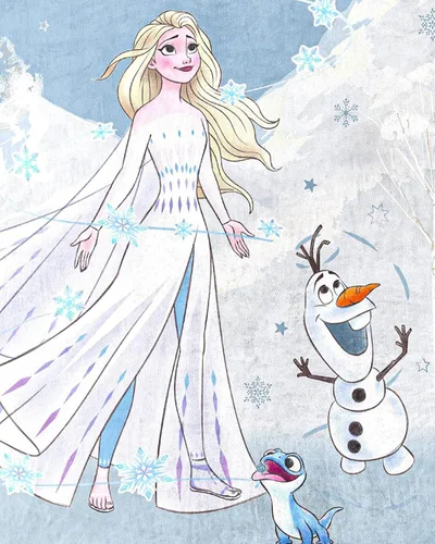 Vista 2 de Northwest Manta Frozen Silk Touch, 46 x 60 pulgadas, Snow Play