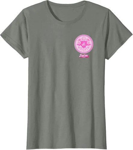 Vista 12 de Barbie The Movie - Camiseta con insignia de Ken Flamingo, Negro