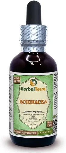 Vista 5 de Tintura de equinácea (Echinacea Angustifolia), extracto líquido de raíz seca, 2 onzas