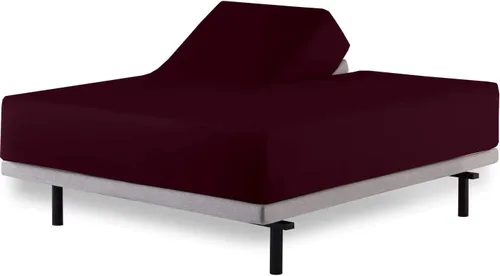 Vista 9 de Sábana bajera ajustable tamaño cuna, 100% algodón egipcio, bolsillo profundo, sábana bajera ajustable para cuna de 33 x 75 pulgadas, perfecta