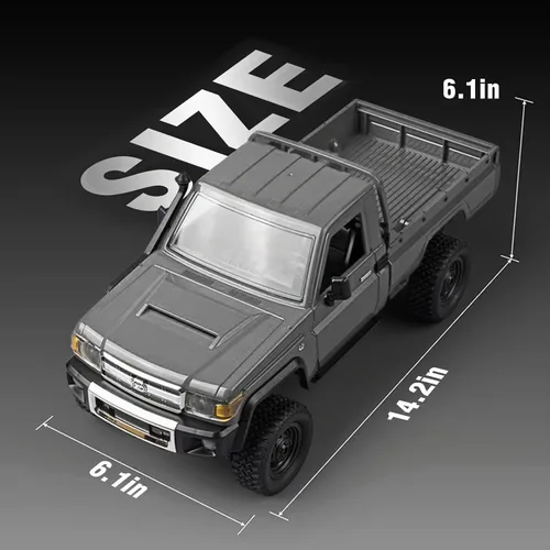 Vista 7 de ARRIS MN82 PRO 1/12 Toyota LC79 RC Rock Crawler 4WD RTR Truck Mn82pro-plata