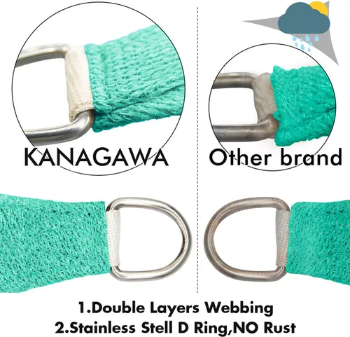 Vista 4 de KANAGAWA Toldo de arena personalizado de 4 x 4 x 4 pies, bloqueo UV, 6.35 oz/m², KWT21, rectangular, comercial, cubierta al aire libre para patio