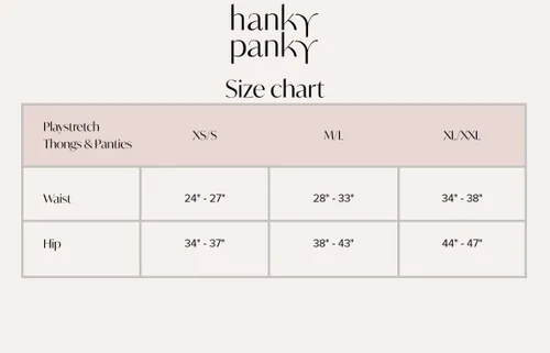 Vista 3 de hanky panky Tanga Play Natural Rise