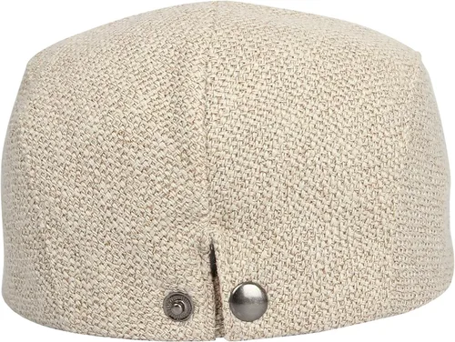 Vista 3 de WITHMOONS Ivy Cap MZ30038 - Gorra de paja de algodón similar al lino