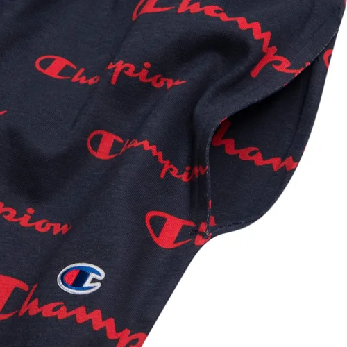 Vista 3 de Champion Pantalones cortos de gimnasio grandes y altos - Pantalones cortos deportivos de entrenamiento para hombre