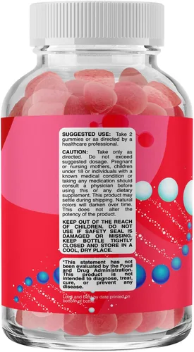 Vista 2 de Gomitas probióticas intestinales saludables para adultos, probióticos orgánicos para la salud intestinal, alivio del estómago y apoyo inmunológico