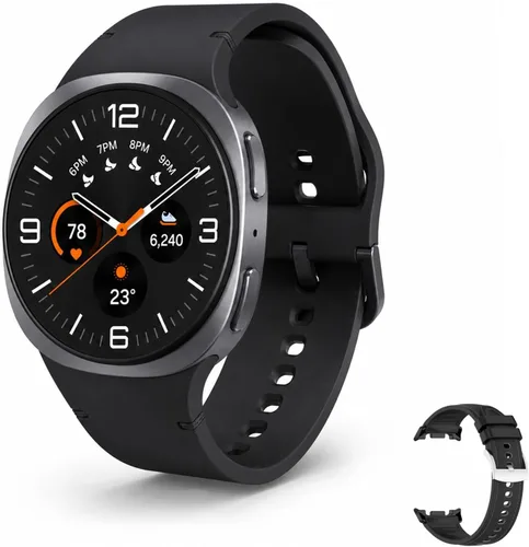 Vista 5 de Samsung Galaxy Watch 8 (2025) 40mm Bluetooth Smartwatch, Versión de EE. UU. – Seguimiento de fitness y sueño, puntuación de energía, monitor