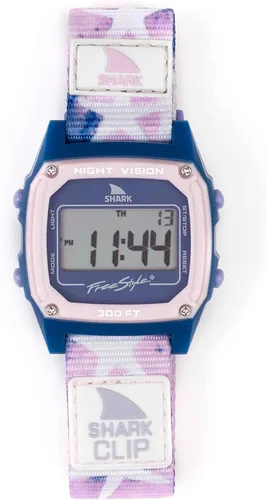 Vista 2 de Freestyle Shark FS101126 - Reloj unisex con clip de lavanda