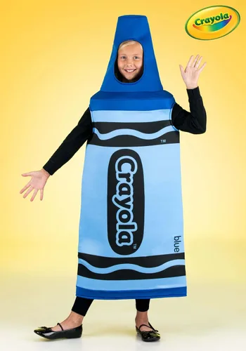 Vista 2 de Disfraz infantil de Crayola Crayon azul