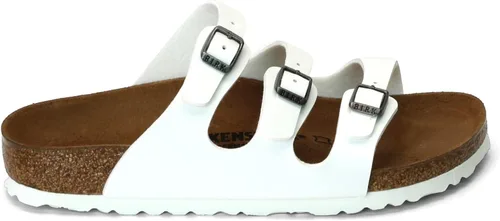 Vista 2 de Birkenstock - Sandalias de plantilla suave Florida para mujer, ancho regular