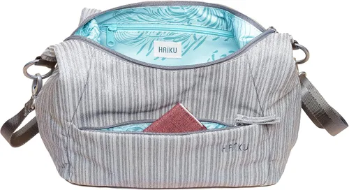 Vista 4 de HAIKU Amble Hobo Bag con correa de hombro extraíble y correa cruzada ajustable